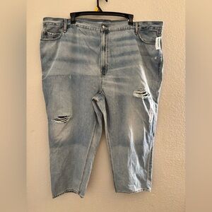 Old Navy Light Blue Distressed Jeans
